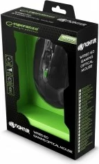 Esperanza MX205 Fighter mouse USB Type-A Optical 2400 DPI Djathtas