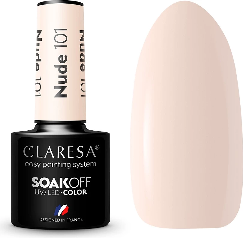 Llak për thonj për femra Claresa 101 Nude 5g