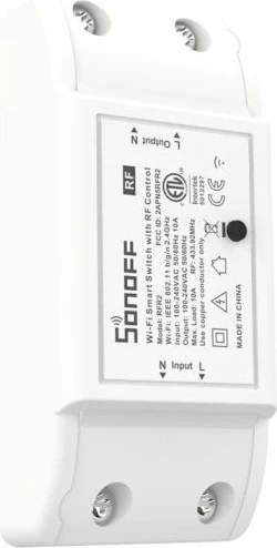 Switch smart Wi‑Fi SONOFF RFR2 10A/2200W, i bardhë