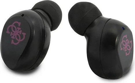 Kufje TWS Guess GUTWST31EM me Bluetooth 5.0, stacion karikimi 400mAh, Magenta