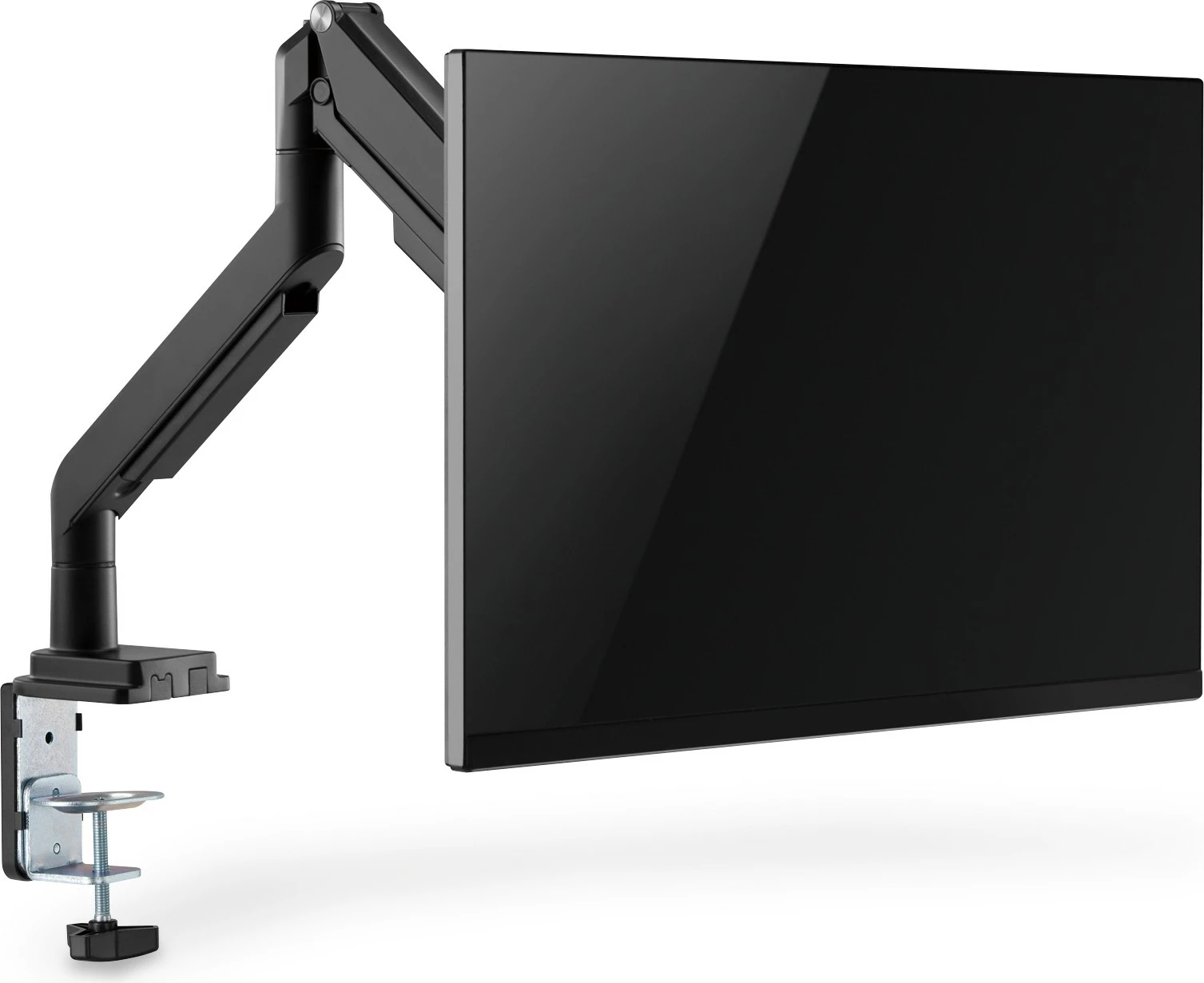 Mbajtës monitori Digitus, Universal, Gas Spring, Clamp Mount, 9 kg, 15"-32", i zi