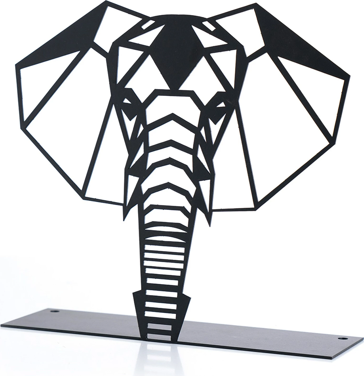Objekt dekorativ Aberto Design, elefant, ngjyrë e zezë