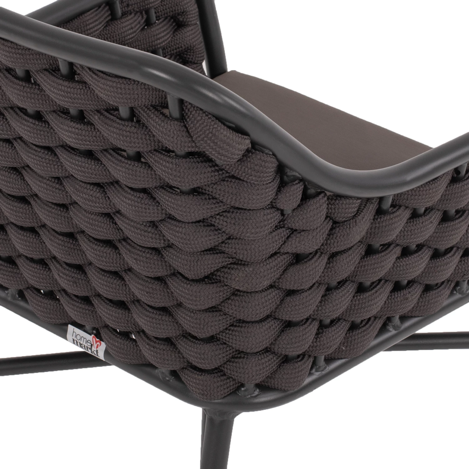 Karrige alumini me litar, ngjyrë gri, FH5858.01, 56x58x76 cm