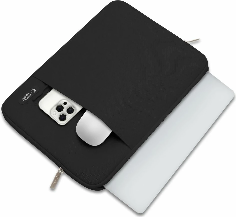 Mbështjellës laptopi Tech-Protect Sleevy 13-14, i zi