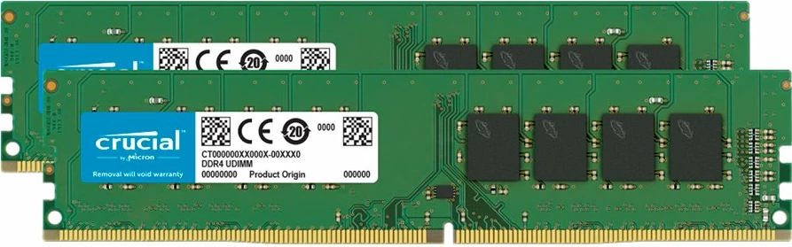 RAM Memorje Crucial DDR4-3200 UDIMM 32GB (2x16GB) CL22