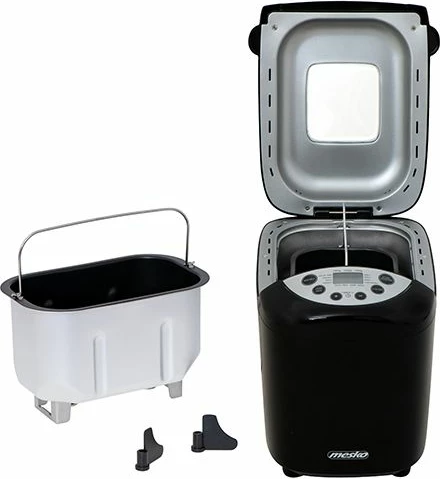 Makinë për pjekje buke MESKO MS6022, 850 W, 15 programe, 1000-1500 g, e zezë