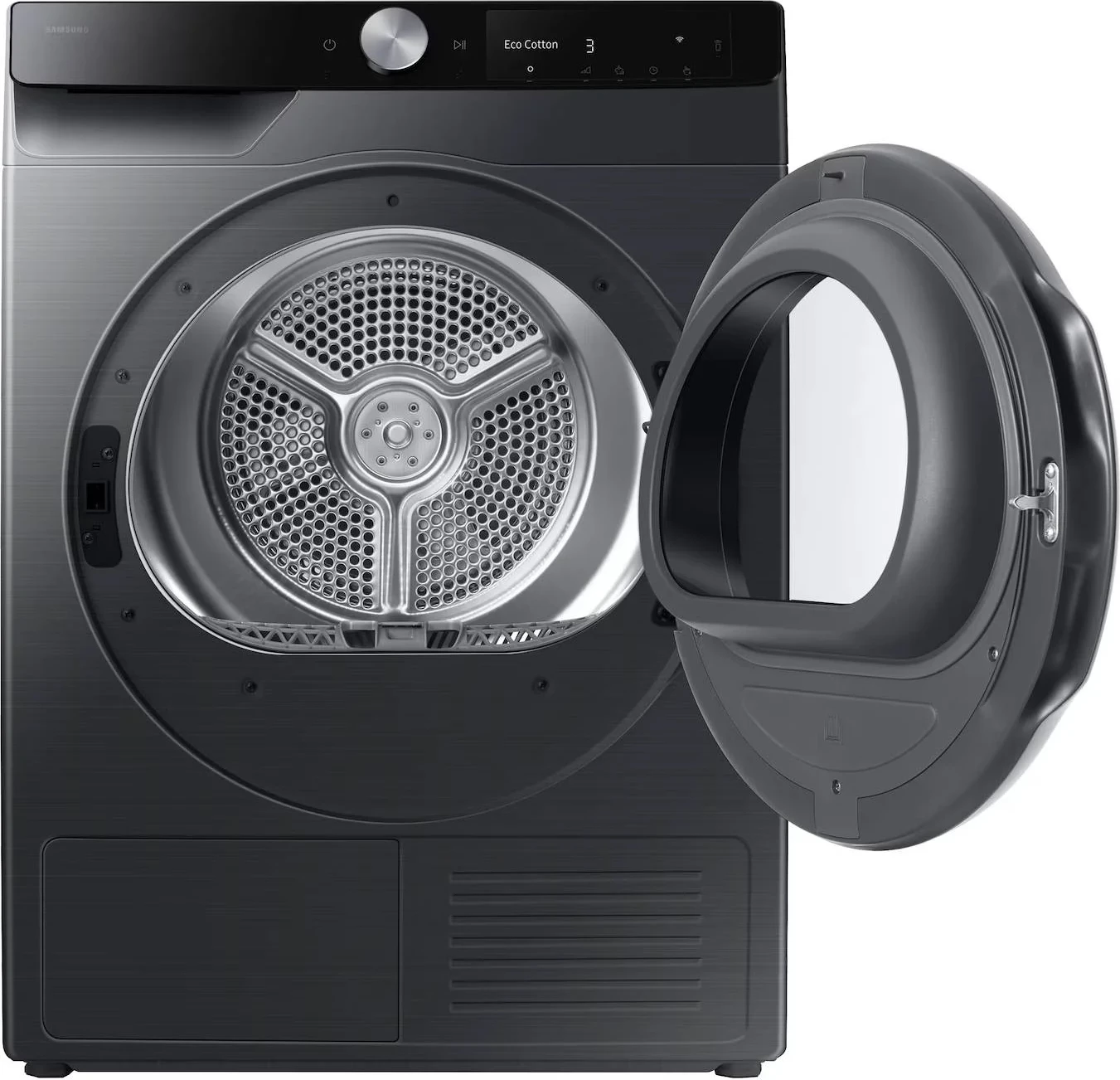 Tharëse rrobash Samsung DV90DG6845LBU4 9 kg, klasa A, me pompë nxehtësie, e zezë