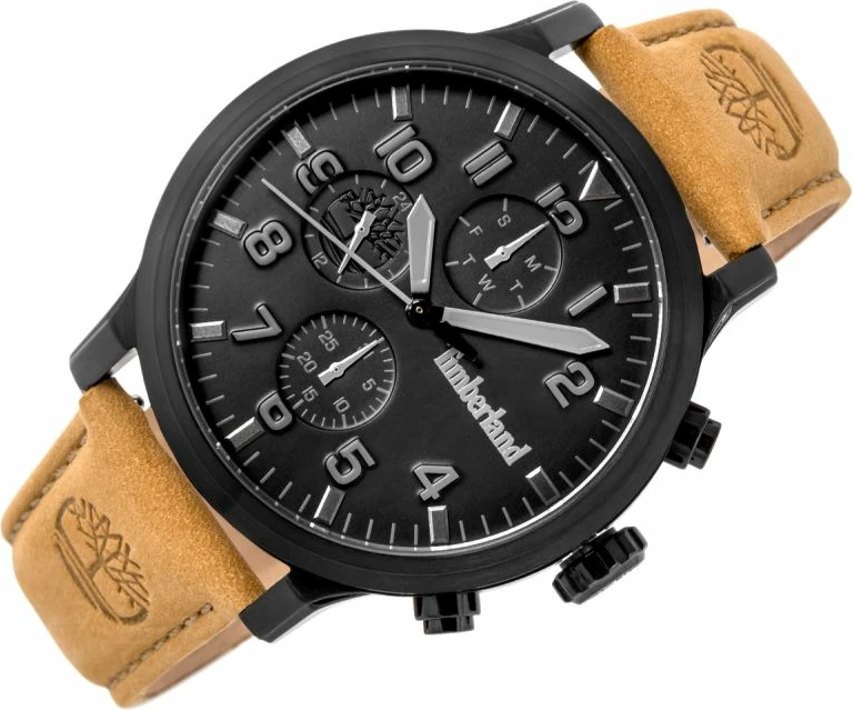 Orë dore për meshkuj Timberland Driscoll TDWGF0040701, e zezë, set me çantë