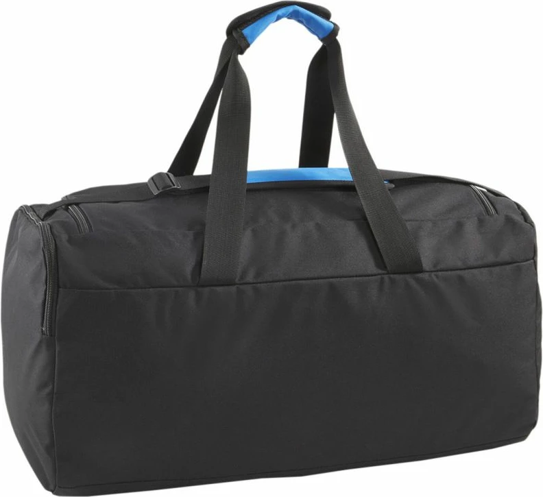 Çanta sportive Puma për meshkuj dhe femra, e zezë dhe blu