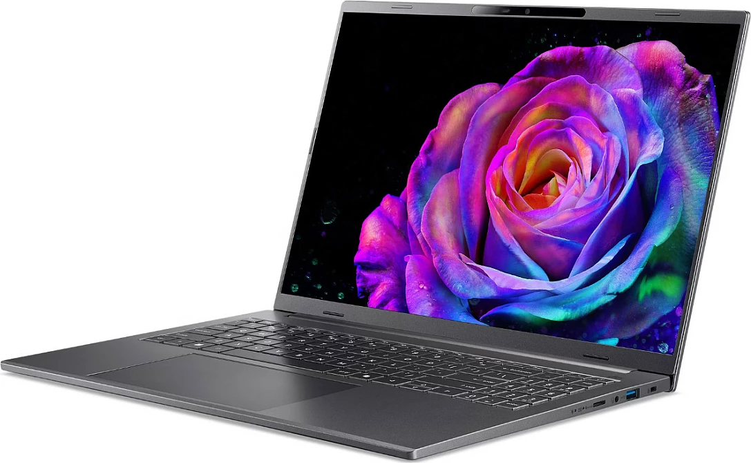 Laptop Acer Aspire 16 AI A16-61M-R473, Ryzen AI 5, 16GB RAM, 512GB SSD, 16" 2048x1280, Steel Grey