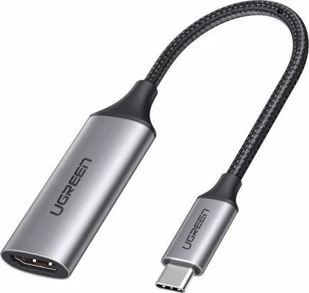 Adapter USB-C në HDMI Ugreen CM297 (UGR330GRY) 4K@60Hz HDR, argjend