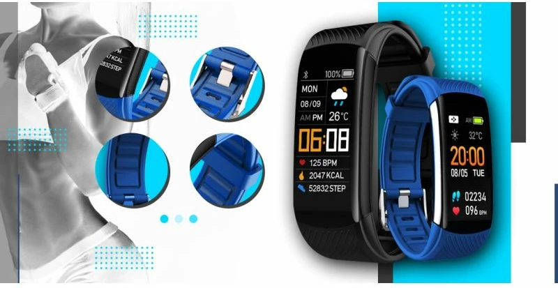 Smartwatch Giewont, zi e kaltër