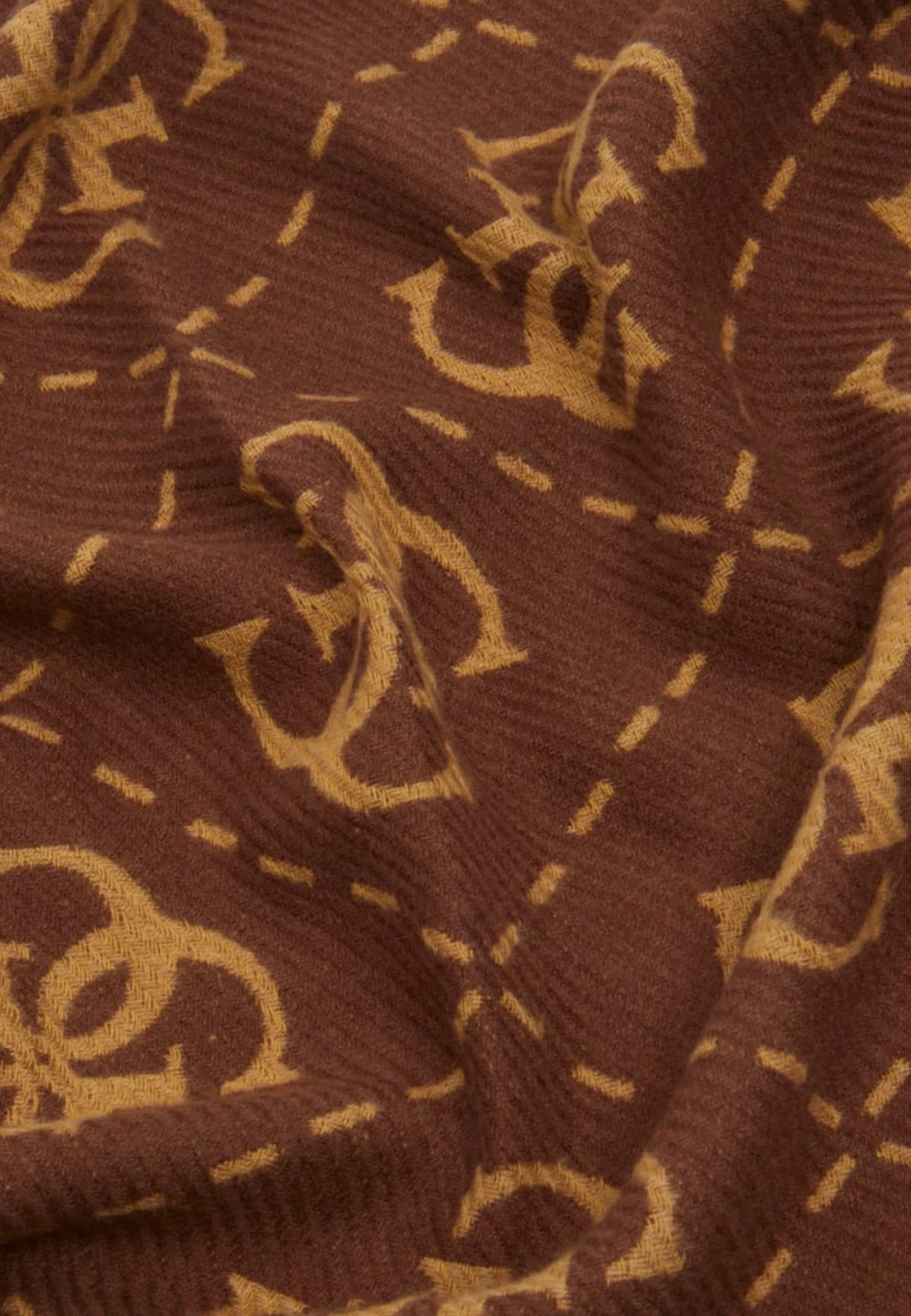 Shall për femra Guess AW5217 VIS03, kafe e errët
