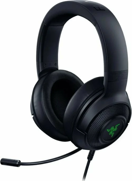 Kufje gaming Razer Kraken V3 X RZ04-03750300-R3M1, USB, 7.1 surround, RGB, të zeza
