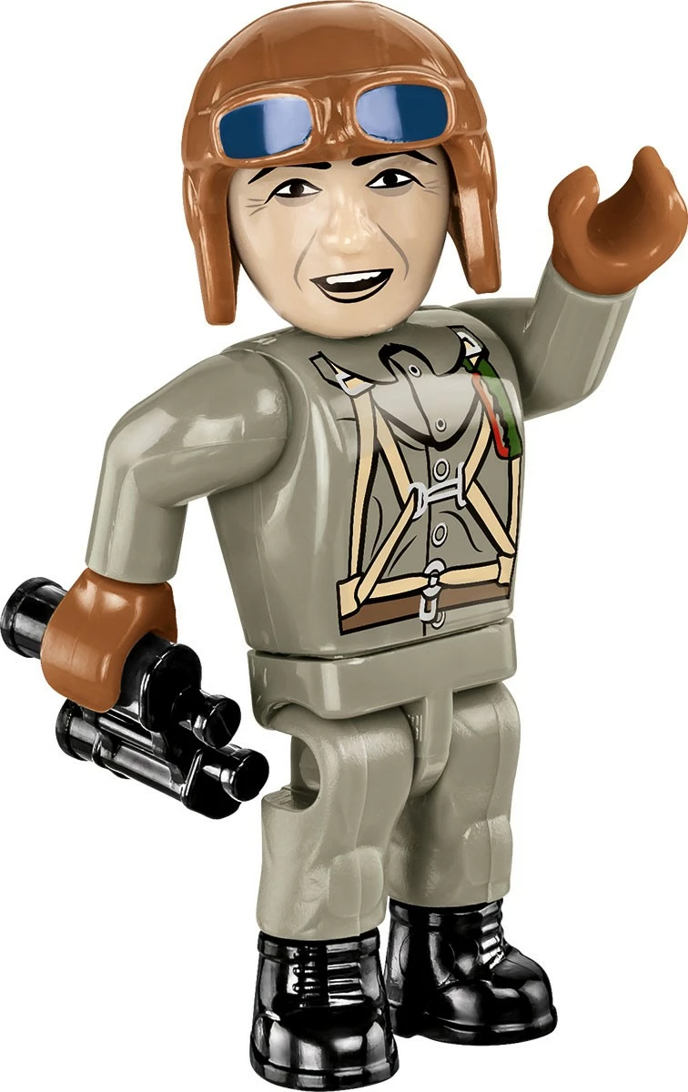 Set blloqesh Cobi PZL P.11c, Historical Collection, 320 pjesë, me figurë, Kafe