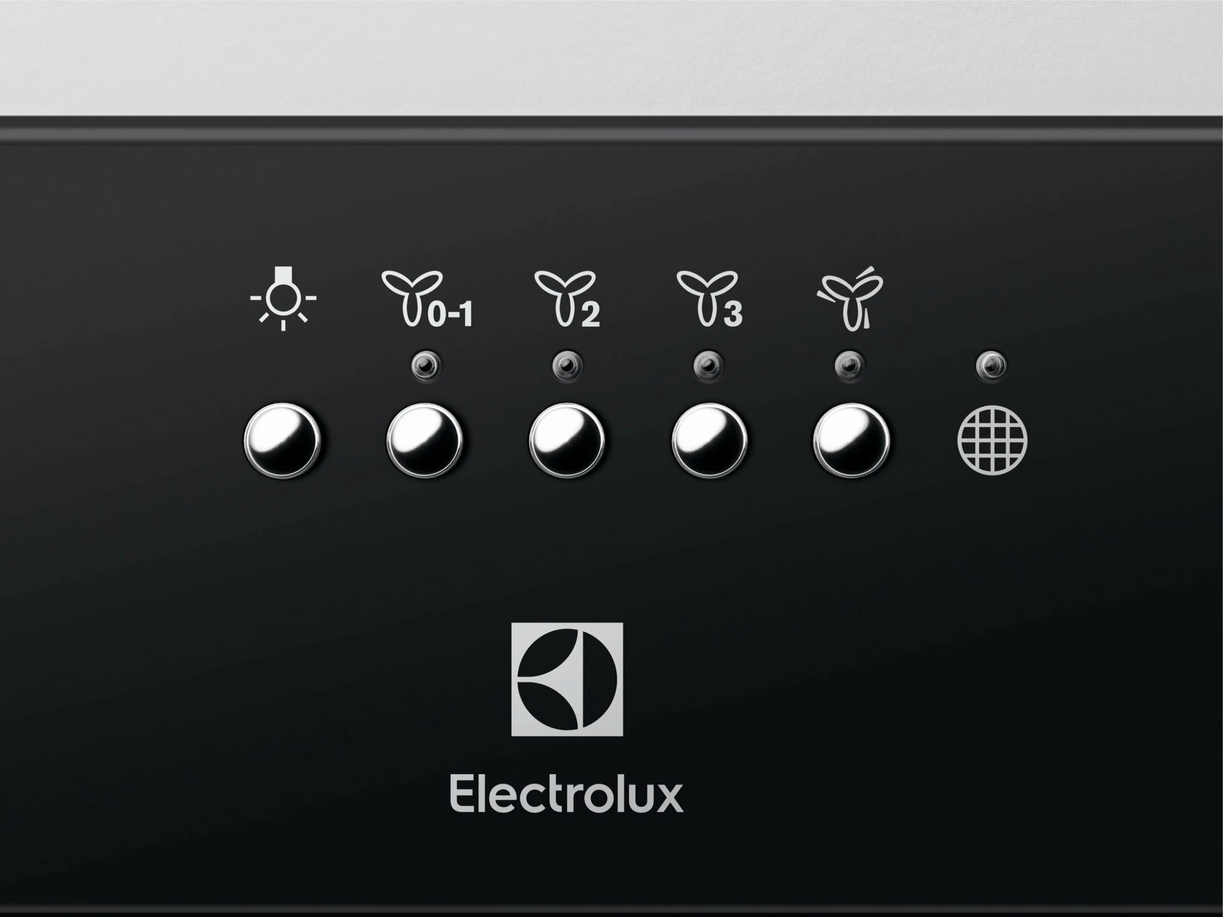 Aspirator i integruar nën dollap Electrolux EFG716R 54 cm 580 m³/h Klasa A LED Hob2Hood, i zi