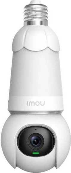 Kamerë sigurie Imou Bulb Cam 2K, Wi‑Fi, PTZ 360°, E27, MicroSD 256GB, e bardhë