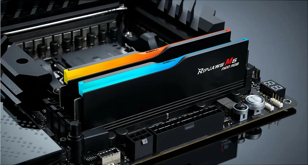 RAM Memorje G.Skill Ripjaws M5 Neo RGB 64GB (2x32GB) DDR5 6000MT/s, e zezë