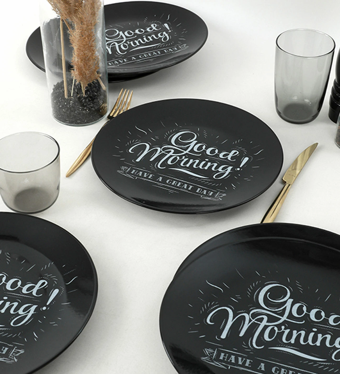Set pjatash shërbimi (6 copë), Hermia Concept, ST040106F650A465400MAS3T00