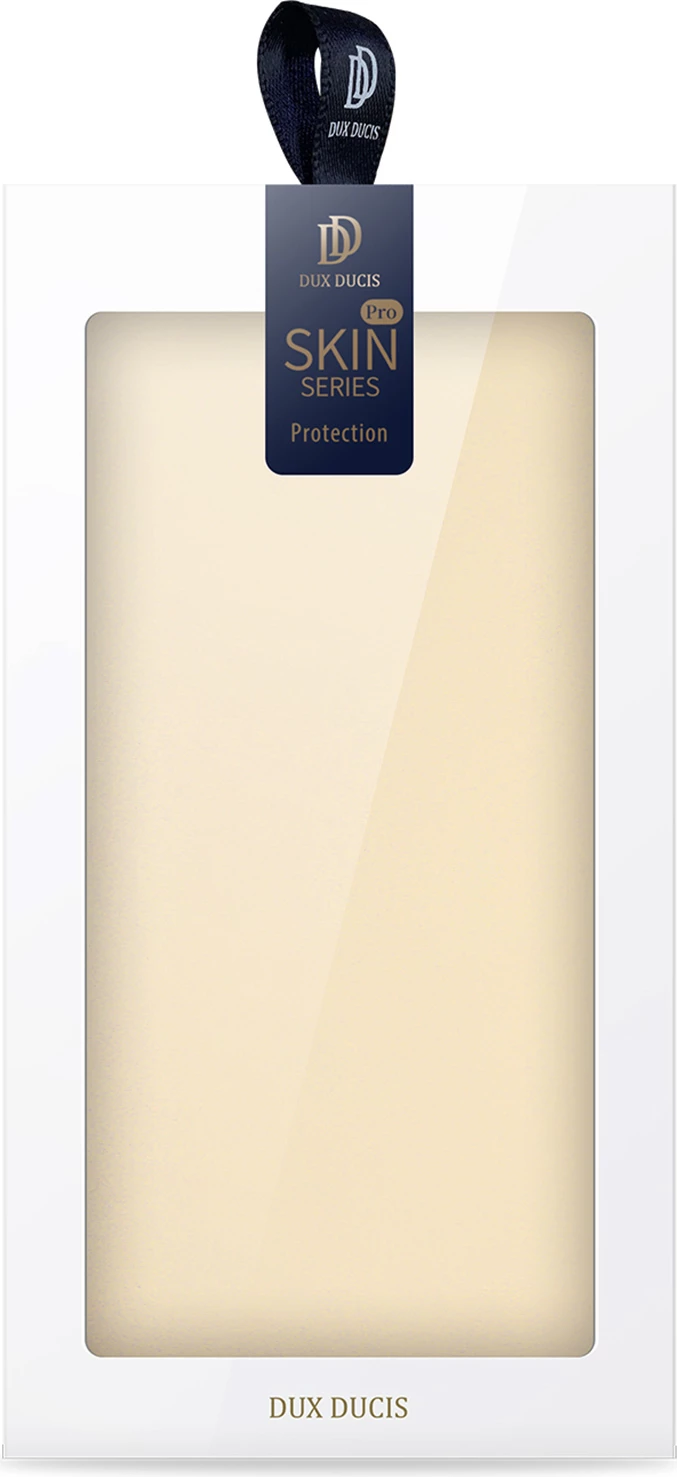 Mbështjellës Dux Ducis Skin Pro për Samsung Galaxy S23+, me xhep kartelash, funksion stand, ari
