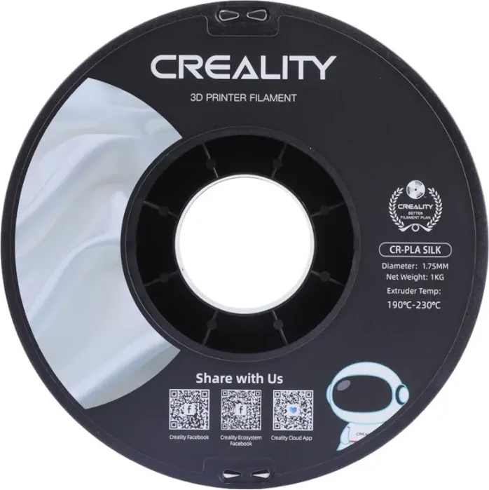 Filament 3D Creality CR-Silk PLA, 1.75 mm, 1 kg, Rainbow