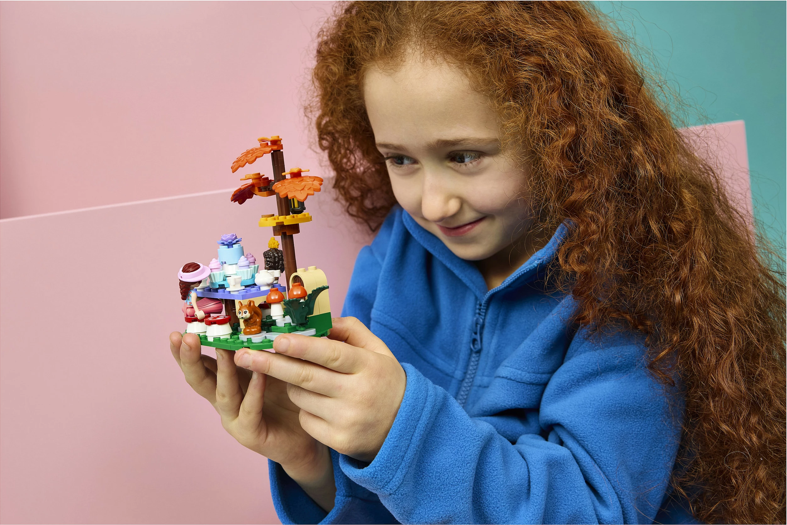 Set ndërtimi LEGO Friends 42690 Tea Party në Pyll, 116 pjesë, 6+ vjet, multikolor