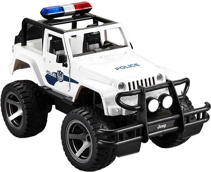 Makine policie me telekomandë Double Eagle Jeep E550-003, 1:12, Bardhë