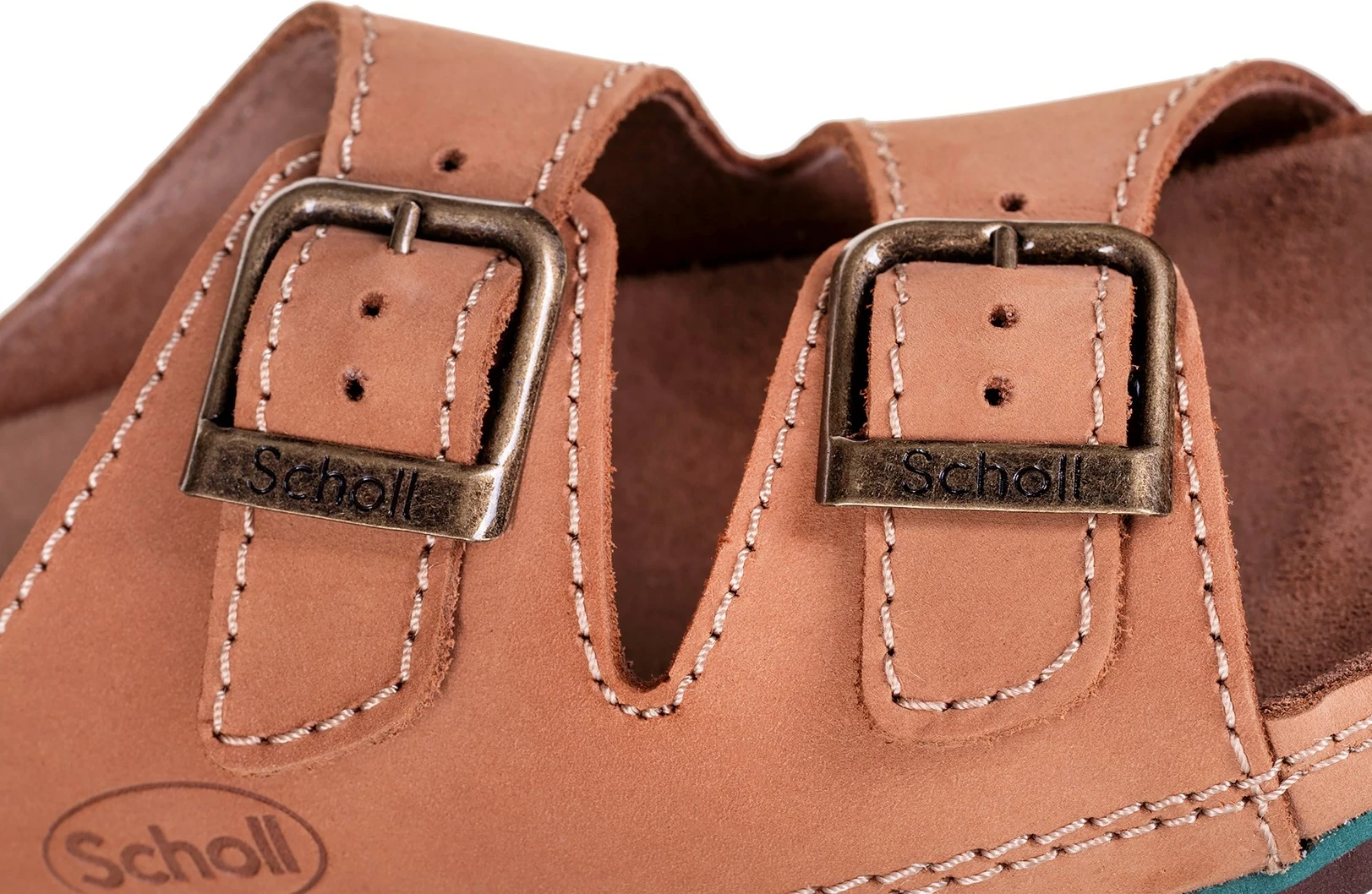 Flip-flopa Scholl Air Bag, unisex, Mobilex, për të rritur, ngjyrë bezhë