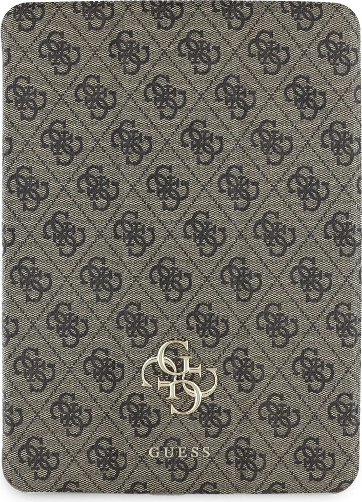 Mbështjellës Guess GUFC11RM24PS4SGW për iPad Air 11" 2024, Magnetic 4G Big Logo, Kafe