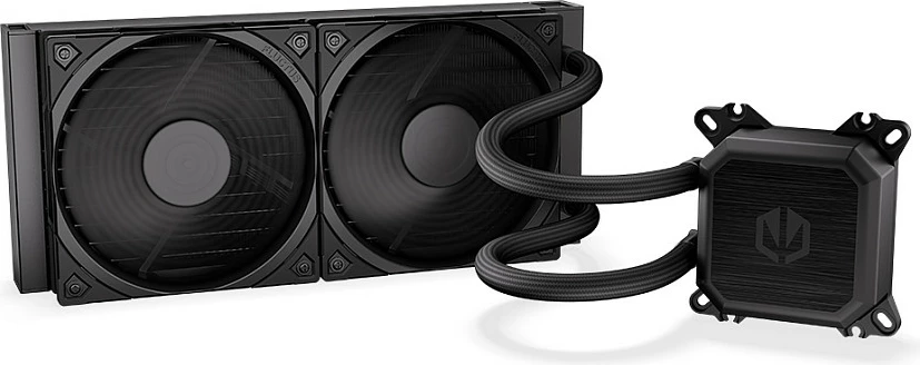 Ftohës uji AIO Endorfy Navis F240, 240mm, 2x120mm PWM, i zi