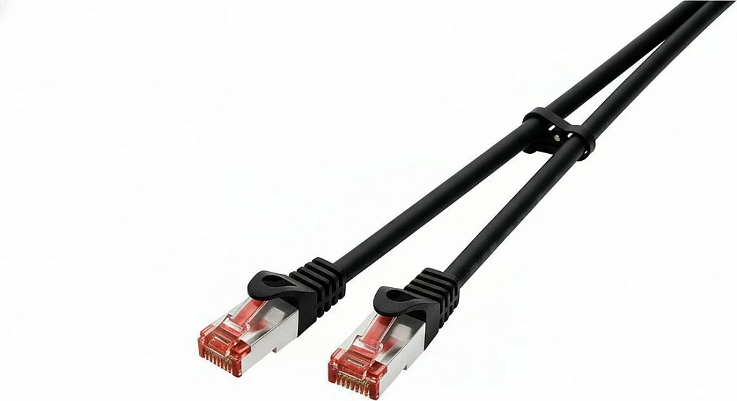 Kabllo rrjeti Goobay CAT6 Patch S/FTP, RJ-45, 1m, gri