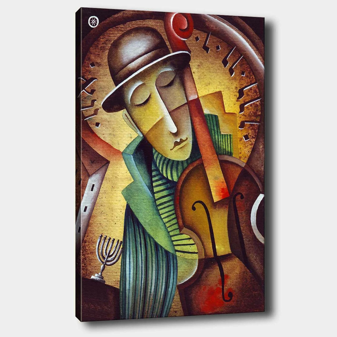 Pikturë dekorative në kanavacë, shumëngjyrëshe, 70x100cm, 28667482_70100