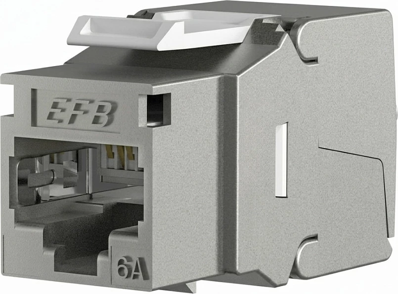 Keystone RJ45 EFB Elektronik Cat6A STP 500MHz, set 24 copë