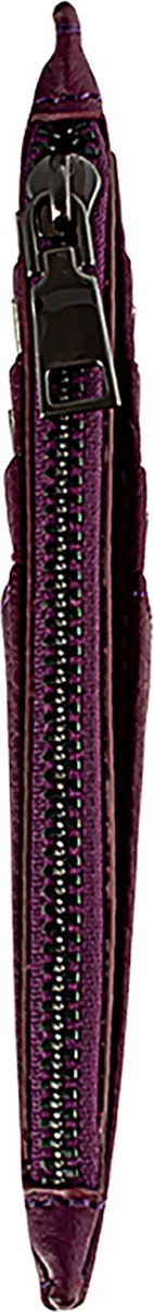 Portofol unisex Zoozie Bags, ngjyrë damson