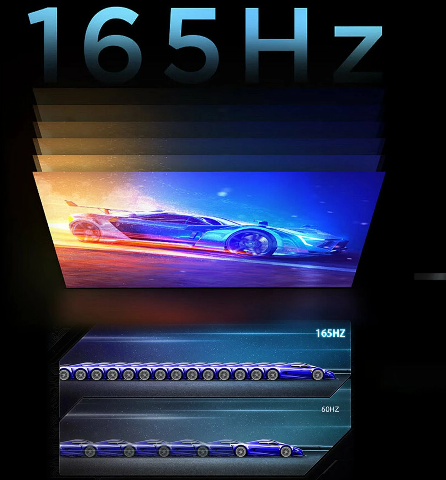 Monitor portativ Zeuslap P16K Pro 16\" 2.5K (2560x1600) IPS 165Hz 3ms 500 nits, zi