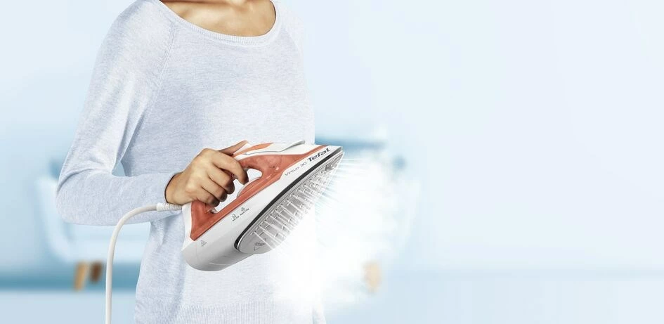 Hekur Tefal Virtuo 30 FV2C40E0, 2000 W, pllaka qeramike, pjeshkë/bardhë