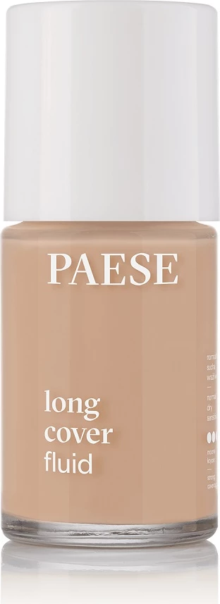 Fondatinë për femra Paese Long Cover Fluid 04 Opalony 30ml