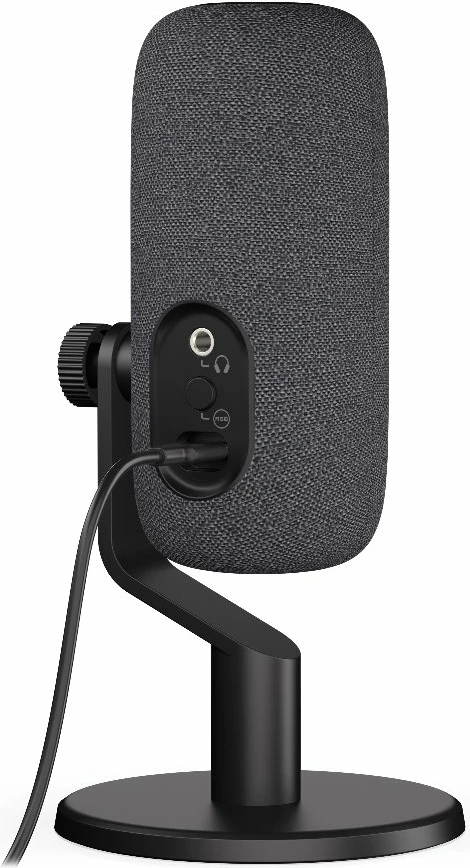 Mikrofon USB Krux Empy KRXC017, 24bit/96kHz, 4 mënyra regjistrimi, RGB, USB-C, i zi