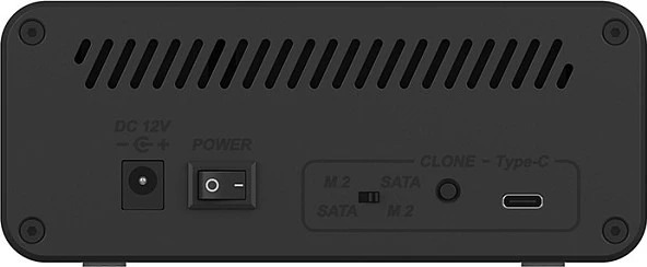 Kasë e jashtme ICY BOX IB-2914MSCL-C31, për HDD/SSD 2.5/3.5/M.2, USB 3.2 Gen 2, e zezë