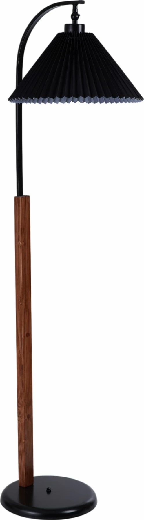 Llambë dyshemeje Opviq, e zezë dhe arre, 8953-2, 150cm