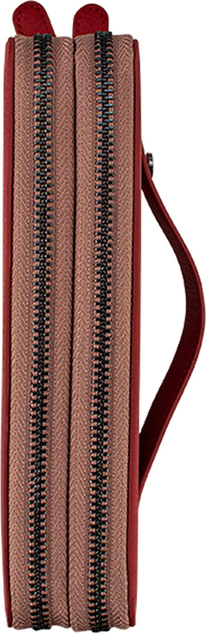 Portofol uniseks Zoozie Bags, ngjyrë dry rose, Orleans