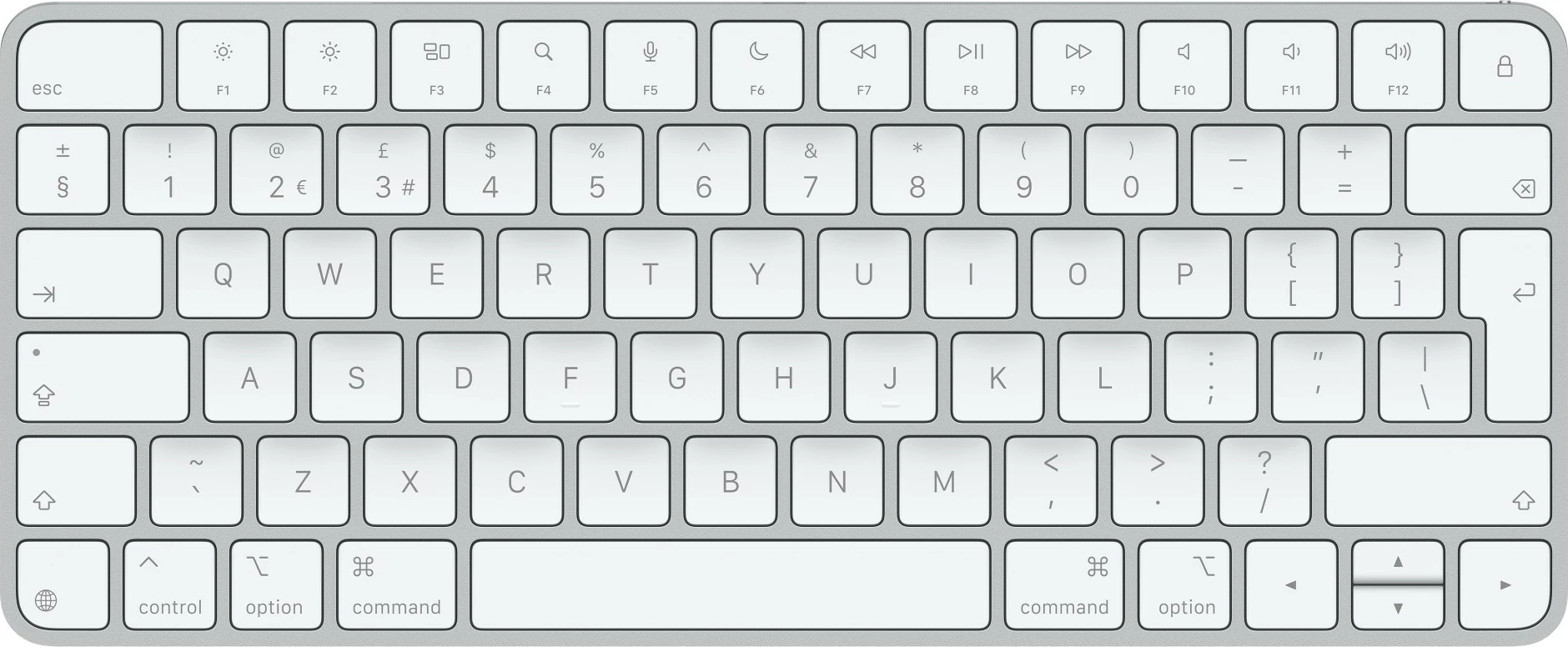 Tastierë Apple Magic Keyboard, British English, e bardhë