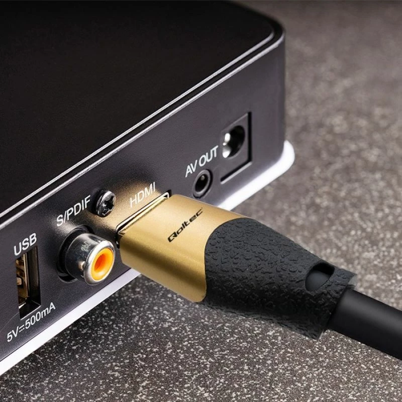 Kabllo HDMI Qoltec V2.1 Ultra High Speed 8K, e artë