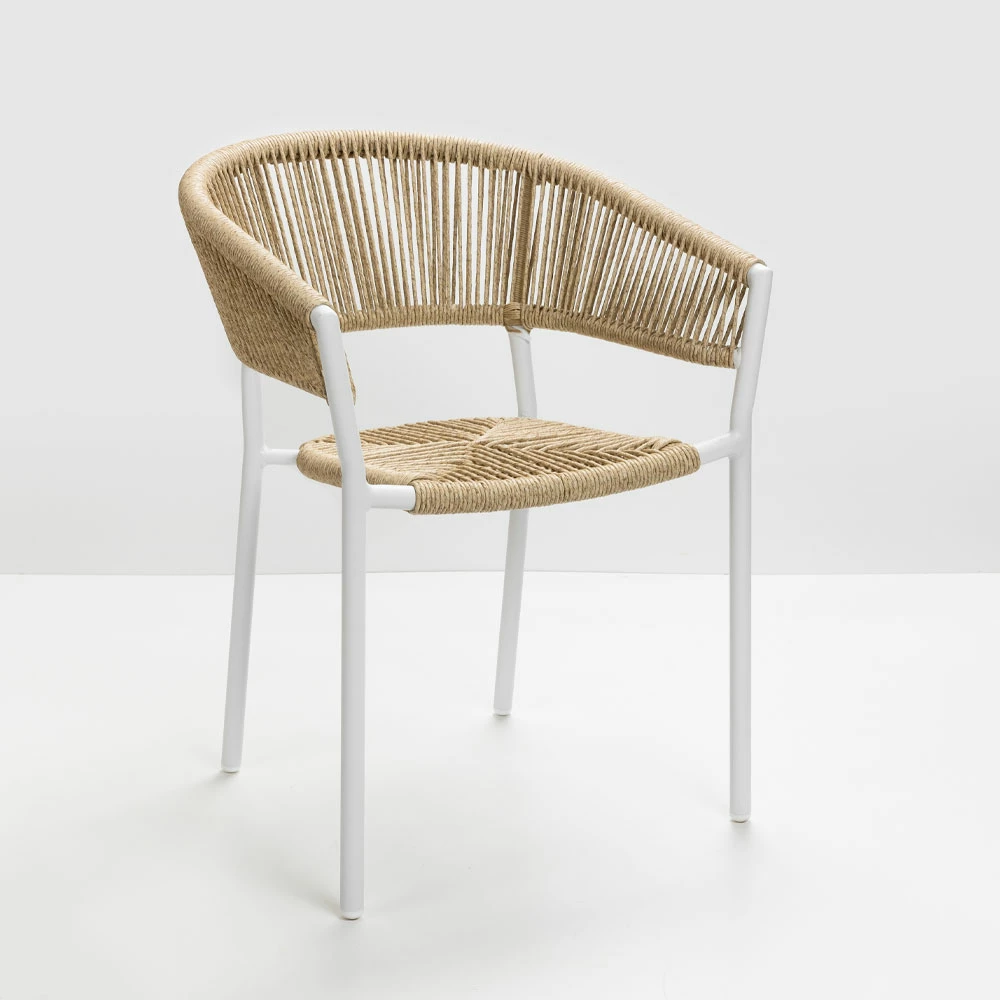 Karrige Breeze, e bardhë-natyrale, 56x60x78