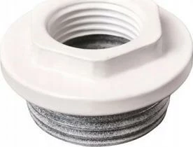 Tapë radiator reduktuese Hydroland 1" x 1/2" majtë, e bardhë