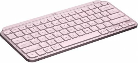 Tastierë wireless Logitech MX Keys Mini, Bluetooth/Logi Bolt, low-profile, me ndriçim, US International (gravim SLO), Pink