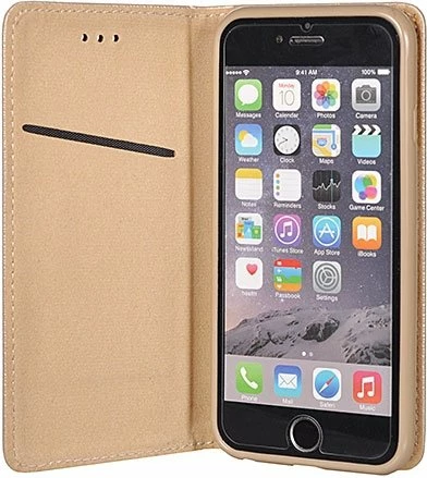 Mbështjellës HAVANA Magnetic Flip 11538 për Samsung Galaxy S21 G991, me magnet, ari