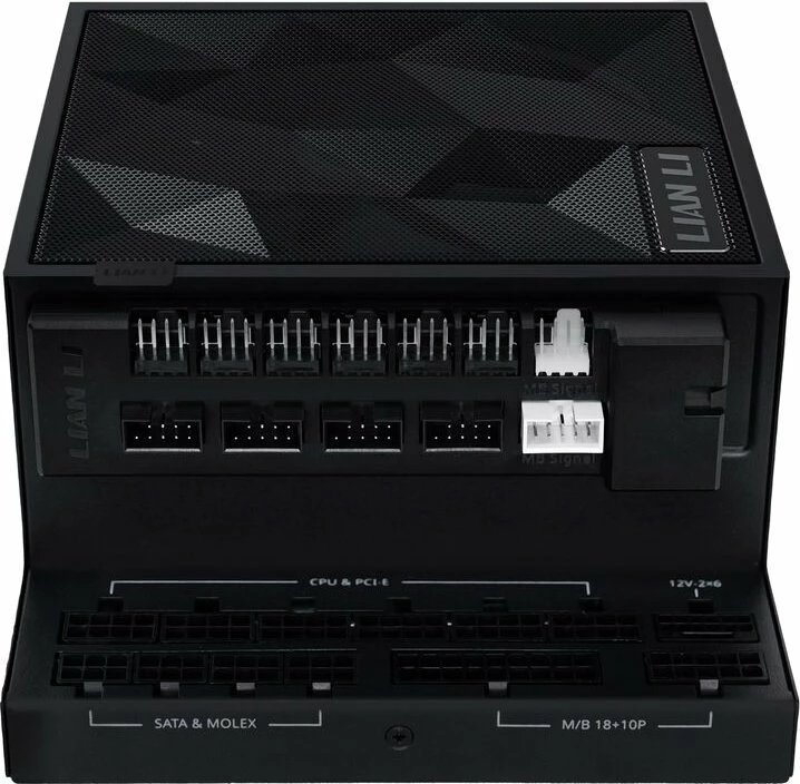 Furnizues rryme Lian Li EDGE Gold EG1200G 1200W, 80 Plus Gold, ATX 3.1, modular, i zi