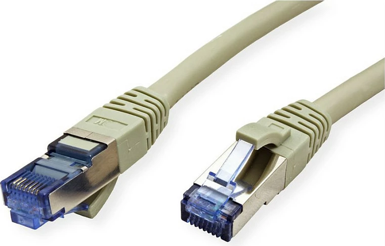Kabllo rrjeti VALUE 21.99.0859, Cat6a S/FTP, RJ-45 në RJ-45, 0.15 m, gri