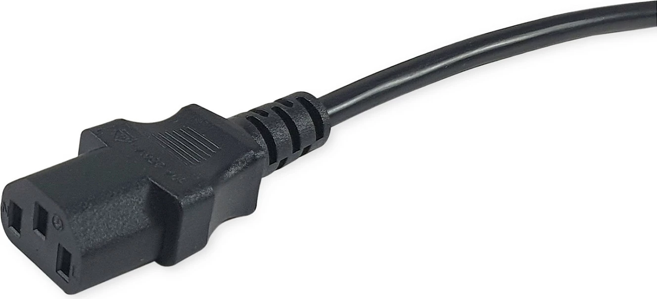 Kabllo rryme EQUIP C13 në BS1363, 2m, 10A, 250V, e zezë